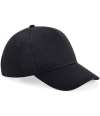 BB18 B18 Beechfield Ultimate 6 Panel Cap Black colour image